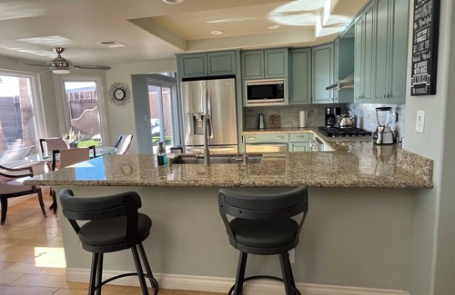 The Pueblo House | Summerlin Luxury View Home!POOL SPA BBQ 4 BD 3BA Pet OK
