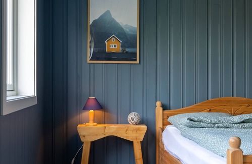 Sund i Lofoten House | Sundet Lofoten Holiday House - Sea & Mountainview