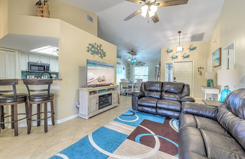 Trafalgar House | Sunny 3 BR Private Pool Retreat in Cape Coral Near Golf, Dining & Beaches