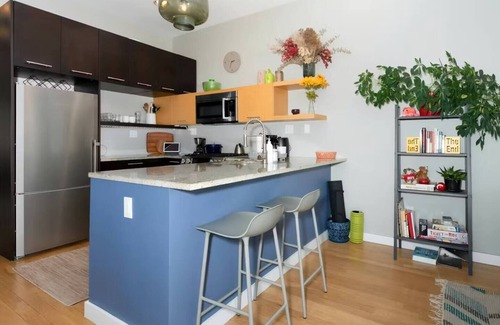 Clinton Hill Condo | Sunny and Modern 1-bedroom + Office condo in cool Clinton Hill/Bed Stuy Brooklyn