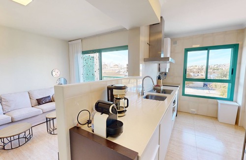 Torre del Mar Apartment | Sunny apartment 500m from the sea with 80m2 private terrace,