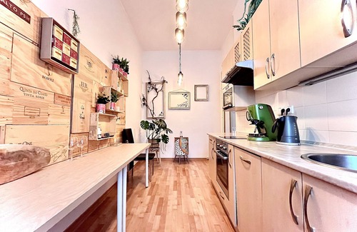 Karlovy Vary Apartment | Sunny City View - Modern livingn