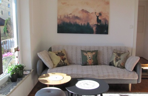 Unterallgau Apartment | Sunny, cozy vacation room with balcony in Trunkelsberg
