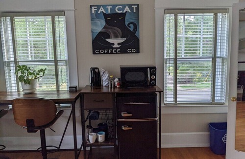 Durham Apartment | Sunny efficiency in historic home