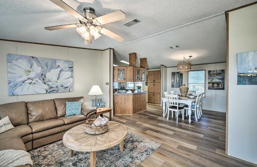 Welaka House | Sunny Waterfront Welaka Home with Private Dock!