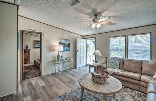 Welaka House | Sunny Waterfront Welaka Home with Private Dock!