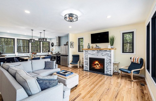 Kewadin House | 🏘️ Sunrise Sands Retreat: Beach & Dock on Torch Lake