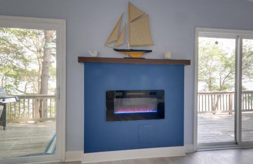 Chesapeake Ranch Estates-Drum Point House | Sunrise Views Waterfront Lusby Home with Deck!