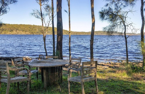 Smiths Lake House | Sunset at Sandbar - Pacific Palms Holidays