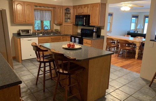 Poland House | Sunset Cove I - Spacious modern home on Tripp Lake Maine