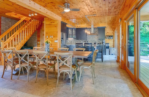 Rushville House | Sunset Hideaway: Couple's Retreat + Hot Tub!