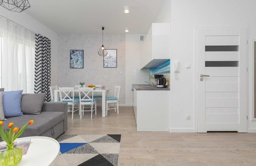 Grzybowo Apartment | Sunset Resort 106 | 2 Bedrooms | Parking | Terrace