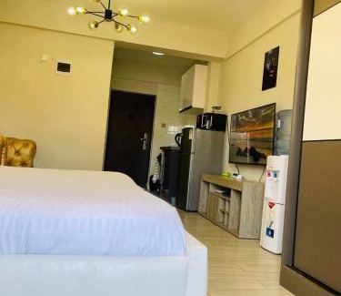 Kileleshwa Apartment | Super Studio Kileleshwa with GYM,balcony & Netflix