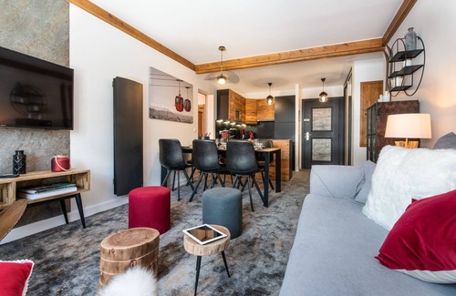 Arc-1950 Apartment | Superb Arc 1950 apartment for 4/6 people in a 5* ski in/ski out residence