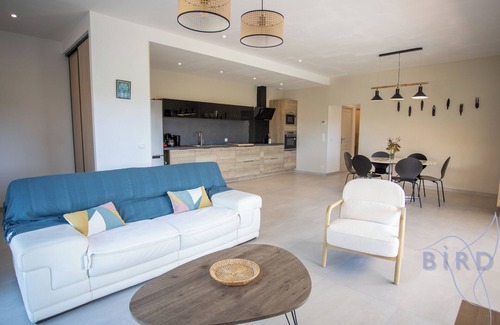 Bagnols-en-Foret Villa | Superb neo-Provençal villa with swimming pool, air conditioning, and view