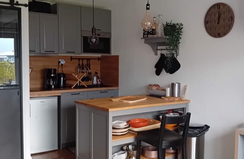 Aix-les-Bains Apartment | SUPERB STUDIO FACING LAC DU BOURGET WITH TERRACE