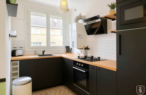 Vaugueux Apartment | Superbe Appart Chic en Plein Centre Ville + Parking
