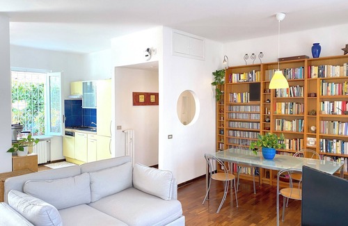 Milan Apartment | Superior attic with terrace
