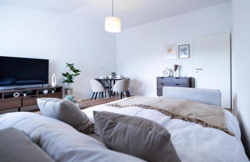 Hochheide Apartment | SUPERIOR! Nespresso - Küche - Prime - Parkplatz