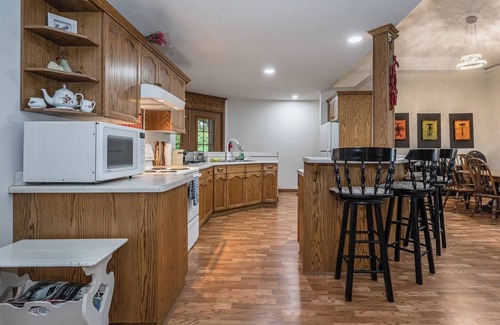 Miller Lake Cottage | Surrounded by water, w/hot tub & lounges