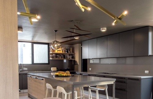 Polanco Apartment | Sustainable luxury 3 level penthouse in Polanco. View from roofgarden.