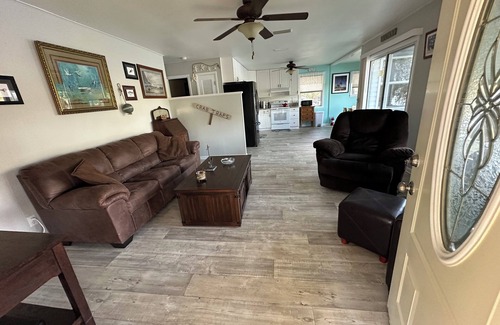 Old Town House | Suwannee River 2BR 1BA near Fanning Springs. Lower level screened, Boat House
