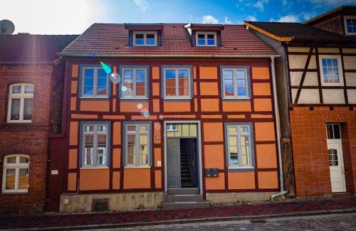 Plau am See Apartment | Swebenhus boven - FeWo mit großer Dachterrasse