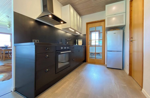 Tensbuttel House | Swedish house with wood stove & outdoor fireplace on 1400m2