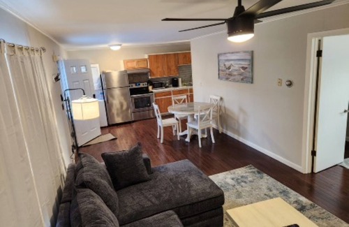 Ocean Park Condo | Sweet, two-bedroom, one-bathroom condo, two short blocks from the beach!