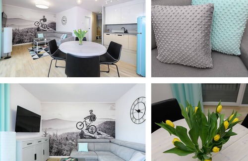 Meszna Apartment | Szczyrk Apartament Miętowy z widokiem na Skrzyczne