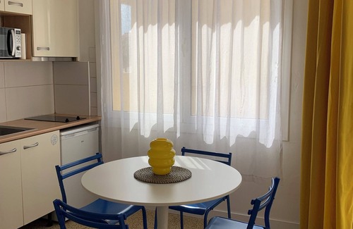 Canet-Plage Apartment | T2 2nd line center Canet plage