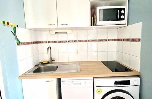 Saintes-Maries-de-la-Mer Apartment | T2 cabin with communal pool, parking, air-conditioning, sleeps 4