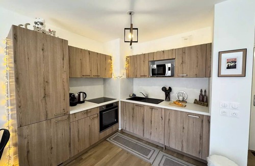 Les Claux Apartment | T2, FOOT OF SLOPE, STATION CENTER-Everything included