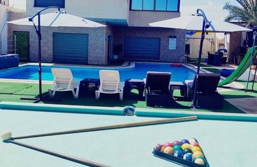 Amman Ski Chalet | Tala Villa Dead SeanPrivate 3 bedrooms chalet , private pool, kids playing area