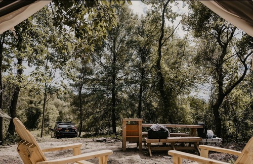 Red Hook RV Rental | Tentrr Signature Site - Vista Valley wooded pond Sites 2