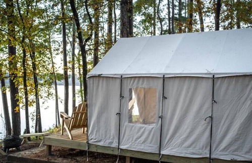 McComb RV Rental | Tentrr State Park Site - Mississippi Percy Quin State Park - Eastside Lakeview A
