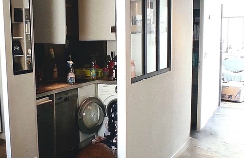 Baille Apartment | Terrace and veranda: a garden on the 5th floor, atypical and cocooning.