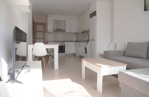 Boiro Apartment | TERRAMAR APARTMENTS overlooking the sea near the beach in the Ria de Arousa.