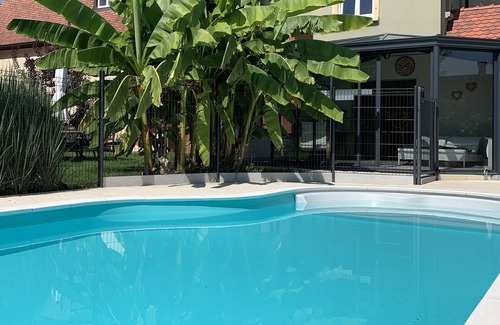 Pfaffenheim House | TERRASSE d'ALPHONSE - Charming and relaxing cottages Swimming pool and Sauna