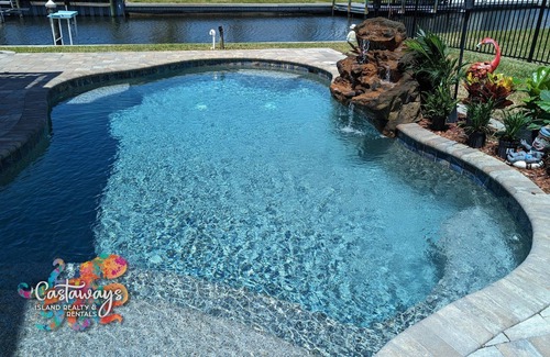 Saint James City House | Terrific vacation home on quiet Clipper Lane 2/2 pool home