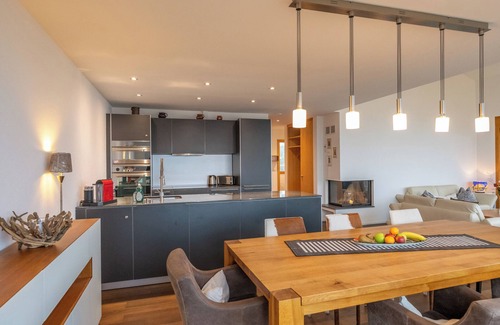 Flims Apartment | The 3.5 room apartment located in Flims Dorf in a quiet and well-connected area.