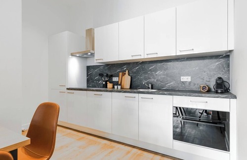 Municipality of Tilburg Apartment | The apartment features one luxuriously appointed bedroom.