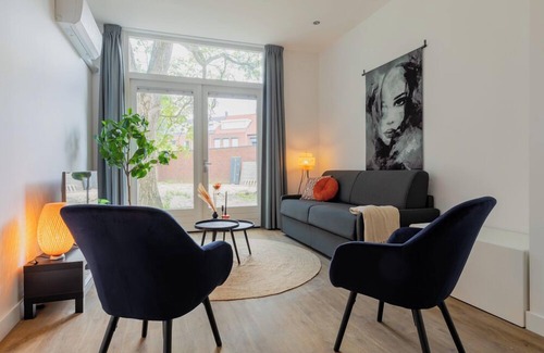 Municipality of Tilburg Apartment | The apartment features one luxuriously appointed bedroom.