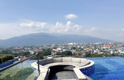 Chang Khlan Apartment | The Astra Sky River -Primier Suite Room/3BDR 2Bath/Garden View