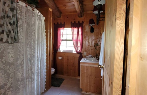 Mico Bed & Breakfast | The Bandera Suite | San Antonio & Medina Lake Luxury Log Cabin