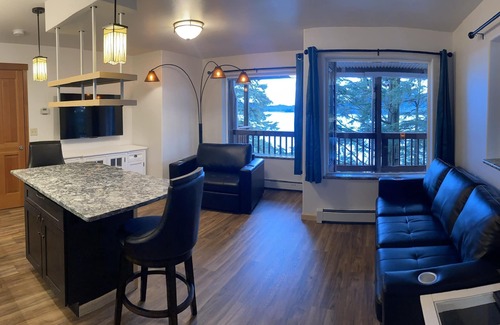 Ketchikan Apartment | The Bear Den. Water view, eagle view, deer and black bear, cover deck and BBQ.