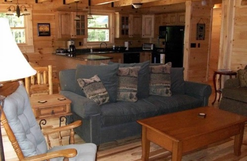 True Cabin | The Blackbear 4 bed log cabin with loft and cathedral ceilings