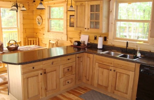 True Cabin | The Blackbear 4 bed log cabin with loft and cathedral ceilings