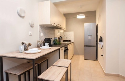 Kypseli Apartment | The BOHO Suite Sophisticated Cozy 1-Bedroom apt