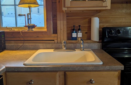 Sullivan Cabin | The Cabin at Woodside Homestead - Two Bedroom Getaway in Sullivan Close to Keene